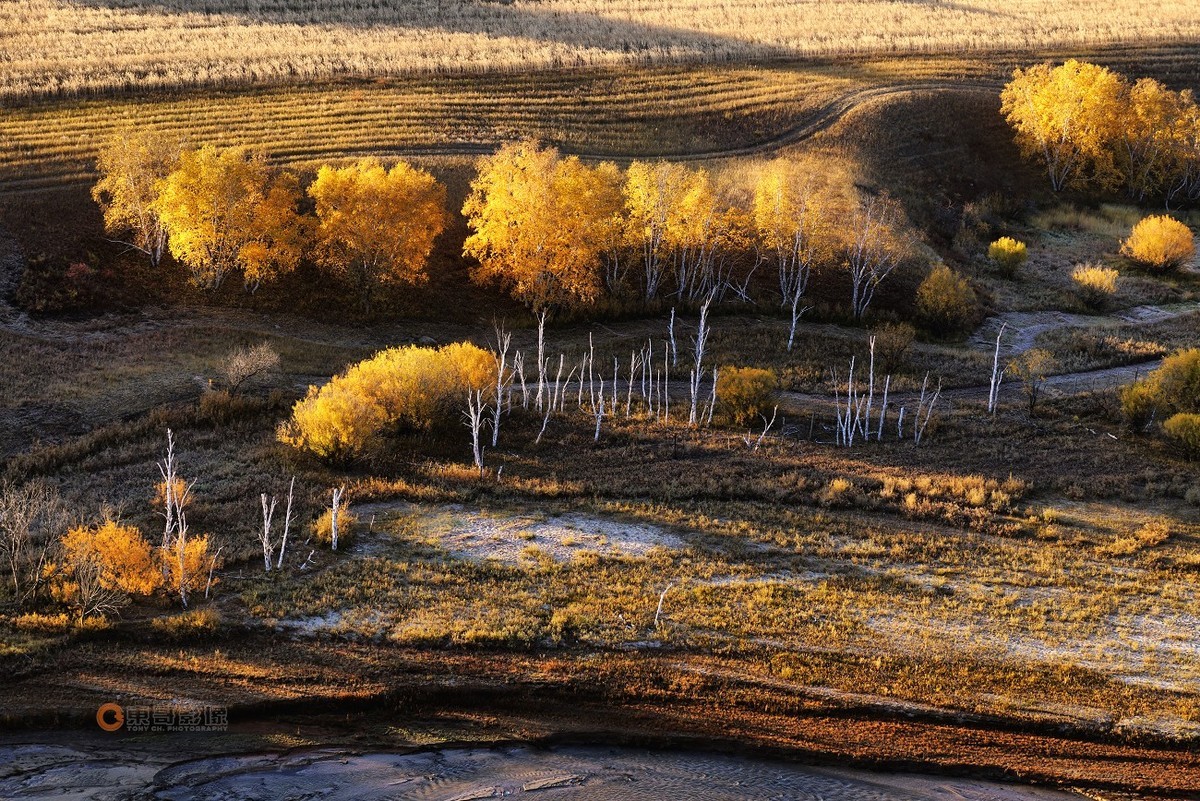 #ZOL月赛晒秋# 透风沟晨曦秋映