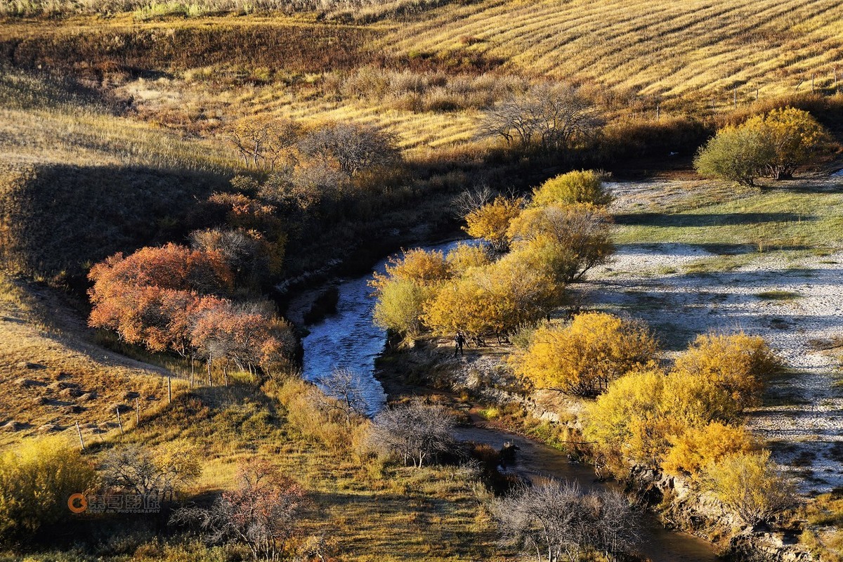 #ZOL月赛晒秋# 透风沟晨曦秋映