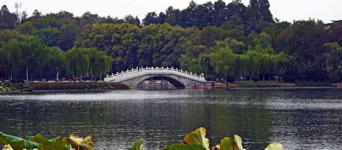 武漢東湖聽濤景區風景美