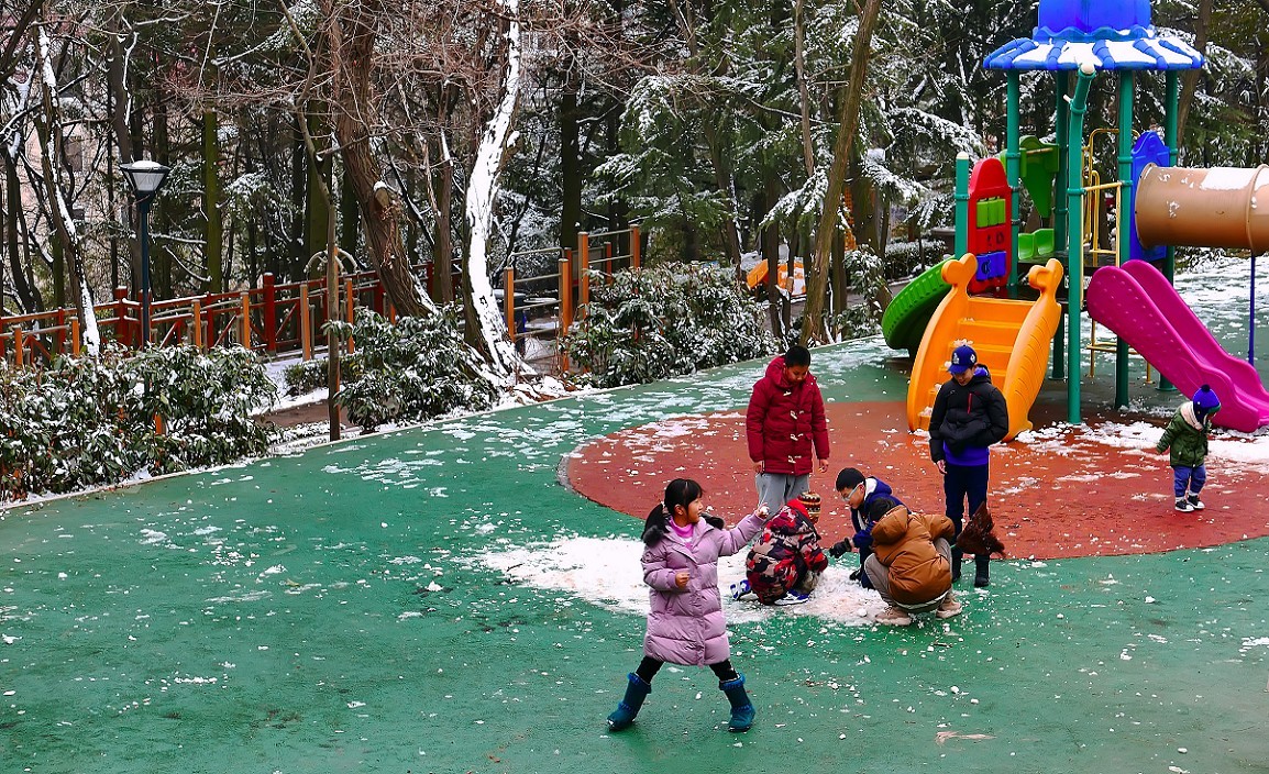 《2019的雪》全国大部分地区喜降大雪，只能在小区狭窄的地方拍点雪景，算是纪念吧！