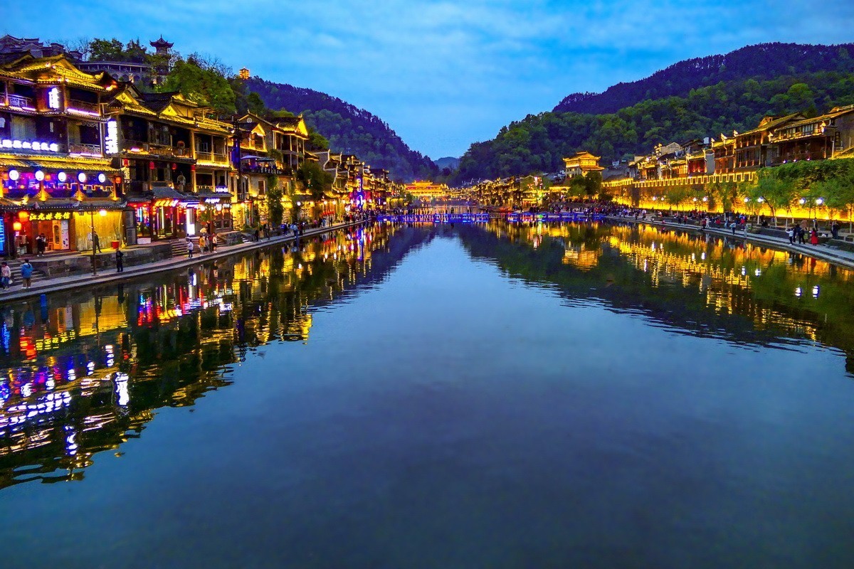 湘西行-凤凰之夜色