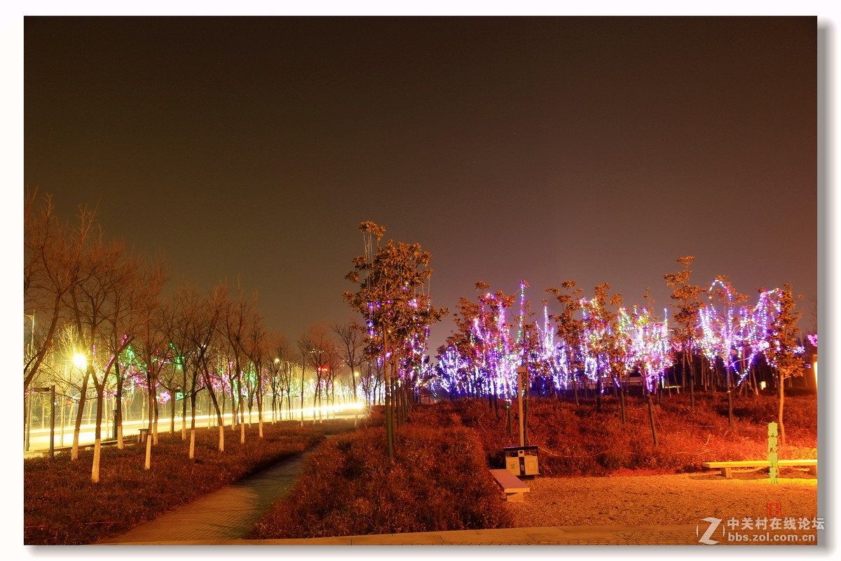 沛县大风歌广场夜景图片