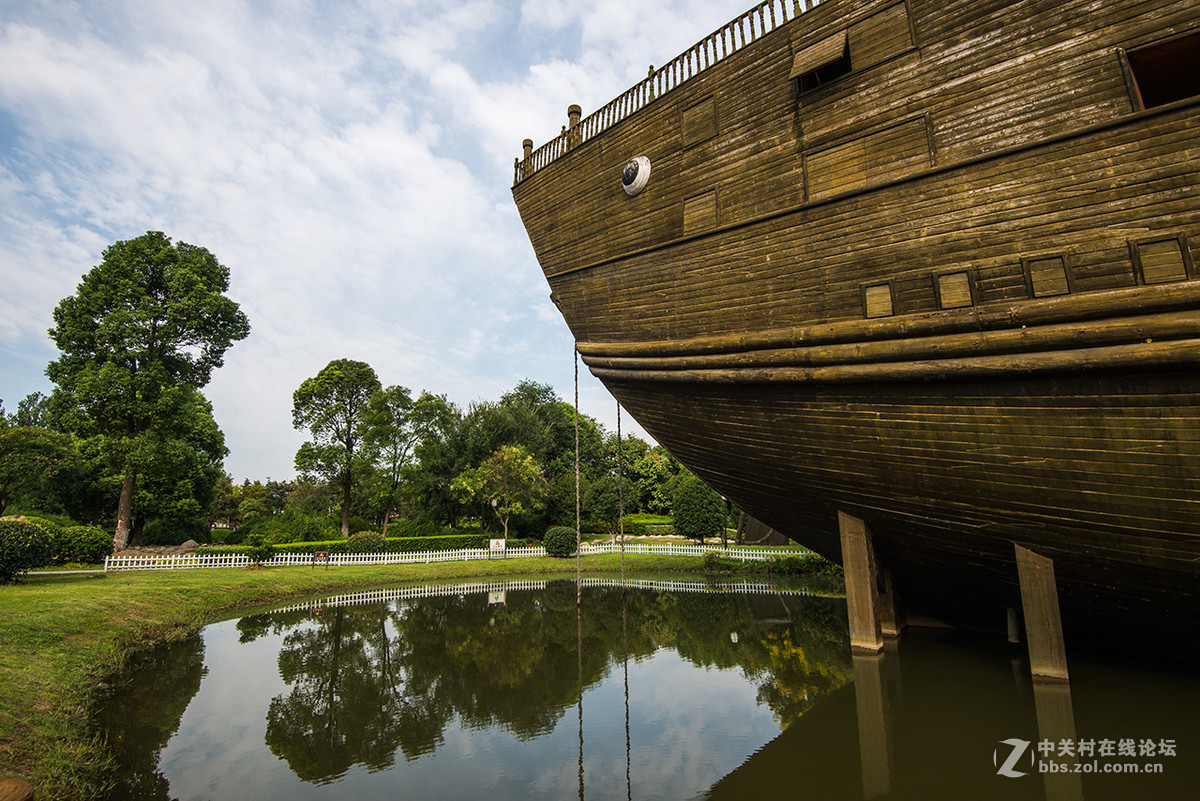 再拍金陵四十八景--24.宝船遗址公园2015.9.13.
