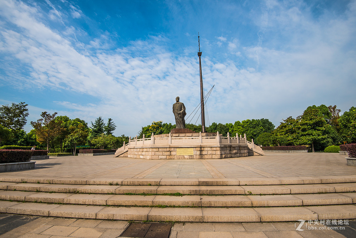再拍金陵四十八景--24.宝船遗址公园2015.9.13.