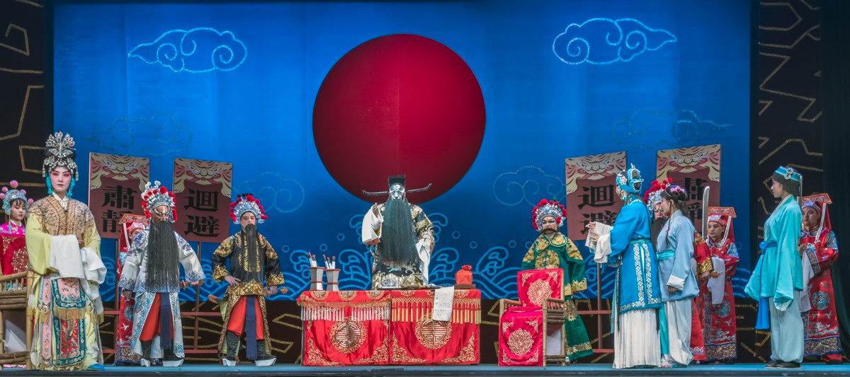 舞台摄影  川剧“铡美案”之《圣旨连摧放附马，包公怒铡陈世美》