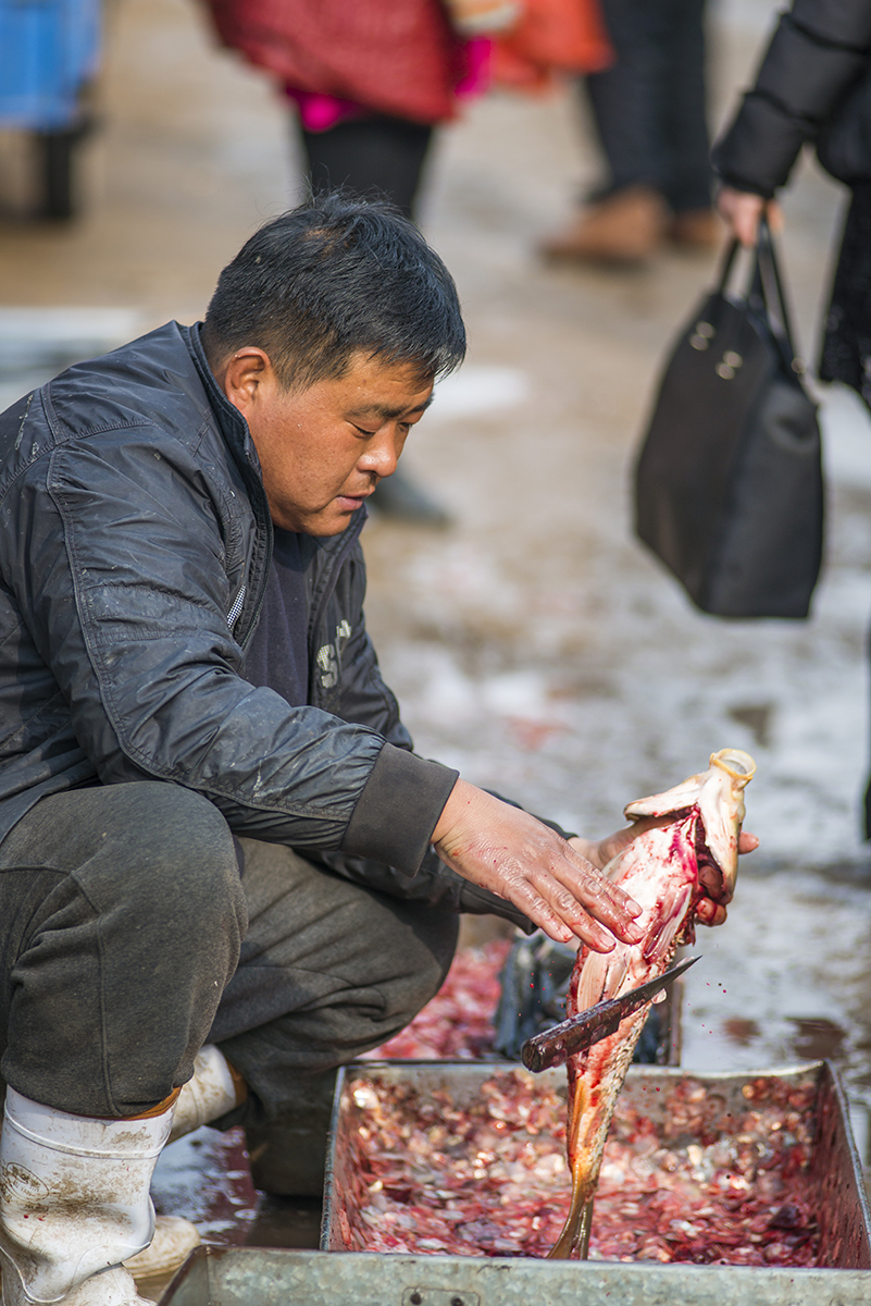 过年 赶农村大集