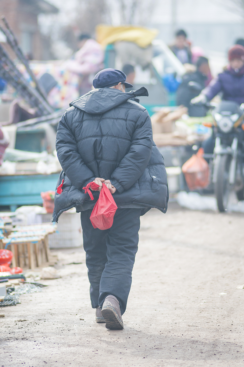 过年 赶农村大集