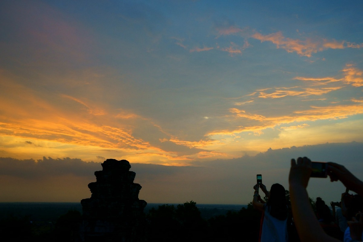 171228-柬埔寨巴肯山看日落-中关村在线摄影论坛
