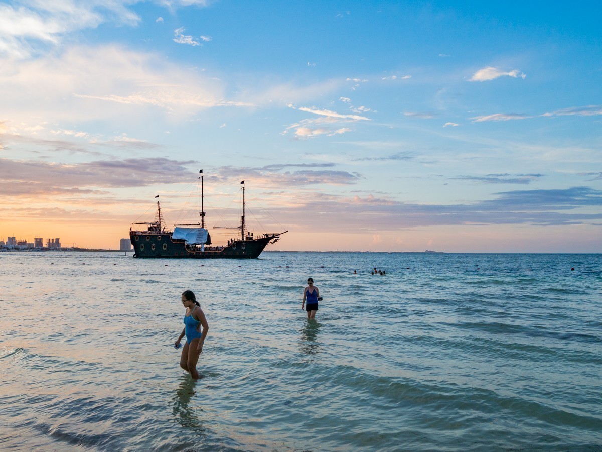墨西哥坎昆海滩