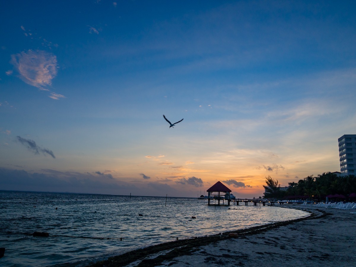 墨西哥坎昆海滩