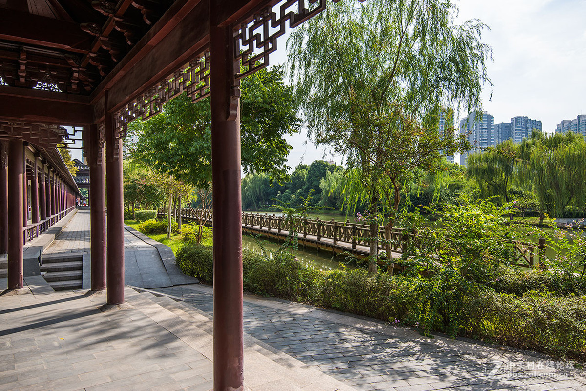 再拍金陵四十八景--24.宝船遗址公园2015.9.13.