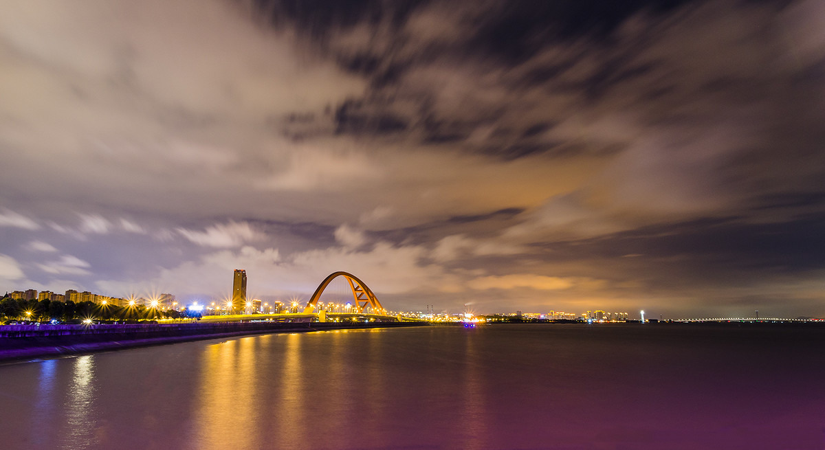 九堡大桥夜景