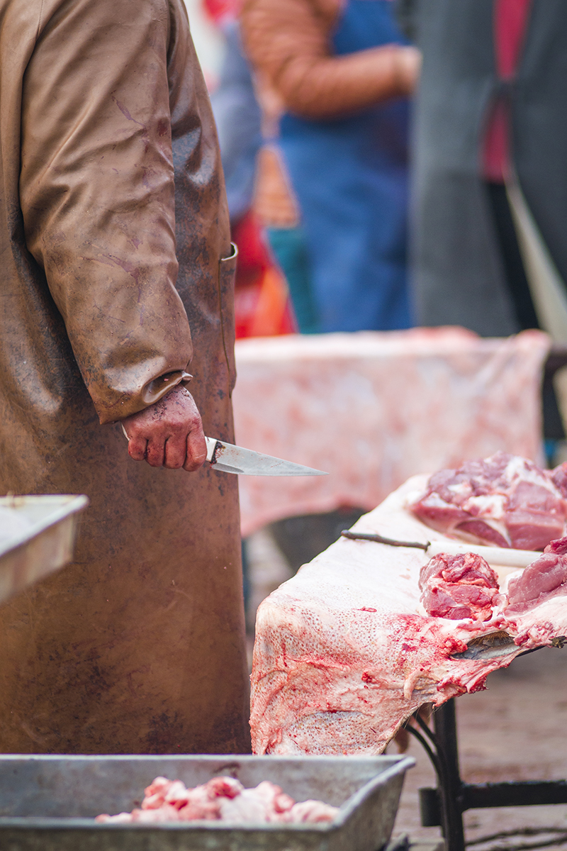 过年 赶农村大集