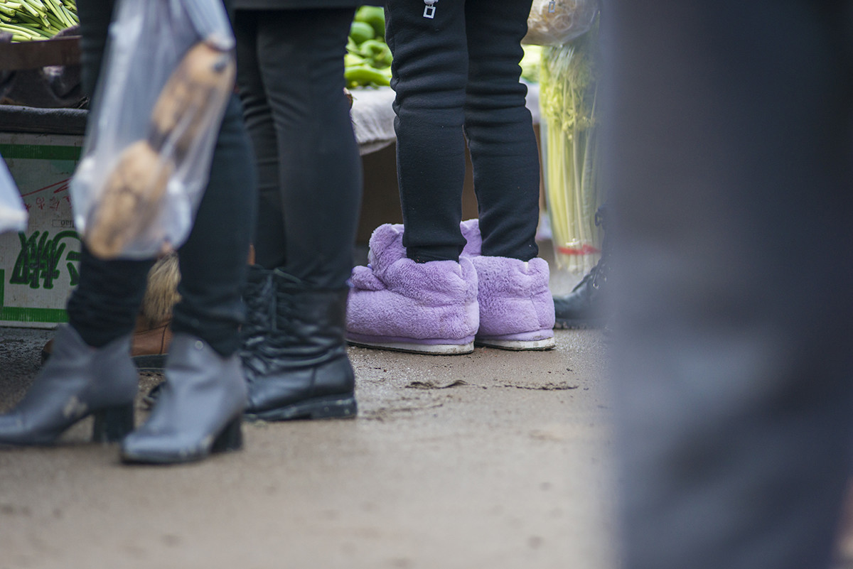 过年 赶农村大集