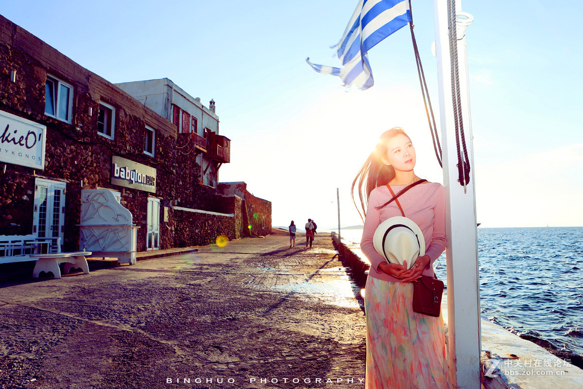 #2015MissChinajoy摄影大赛#Mykonos holiday