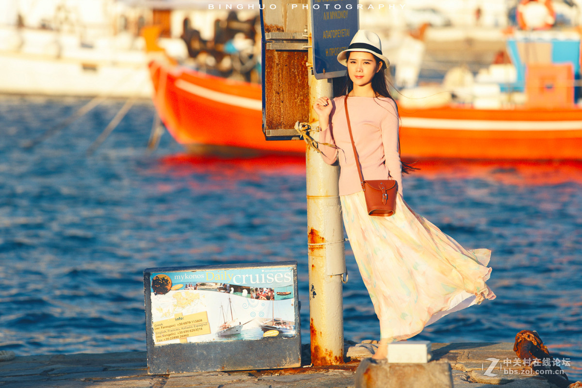 #2015MissChinajoy摄影大赛#Mykonos holiday
