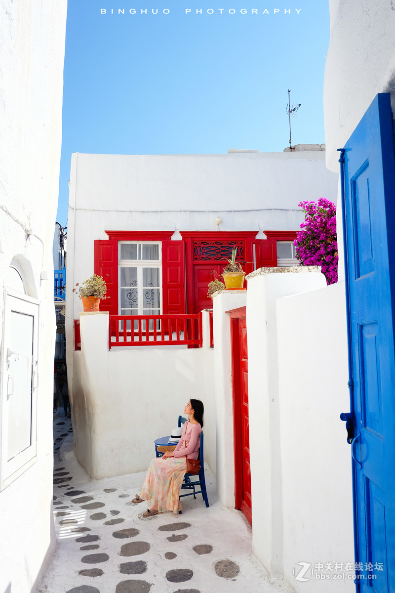 #2015MissChinajoy摄影大赛#Mykonos holiday