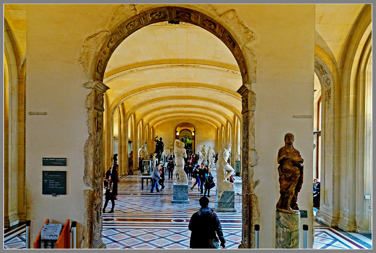 走马观花欧洲游 41 ——巴黎：艺术宝库卢浮宫 之二（NEX-6拍摄）