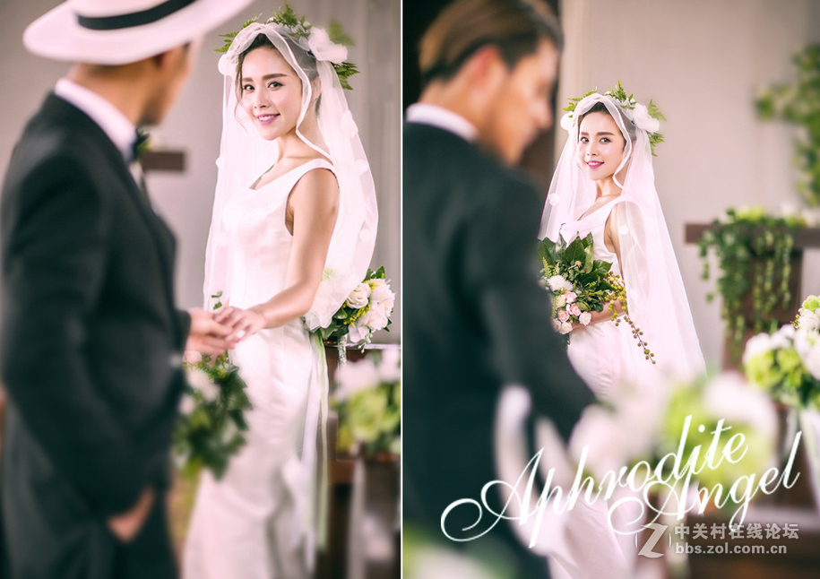 大连海景婚纱摄影——教堂实纪