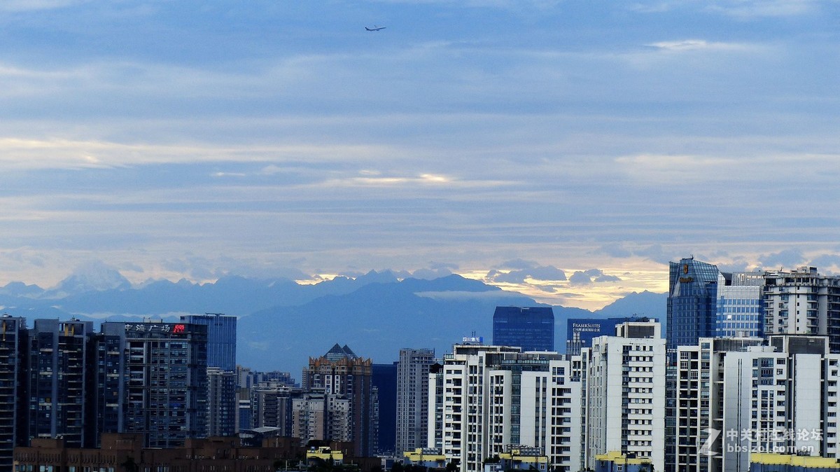 那城那雪山那晚霞