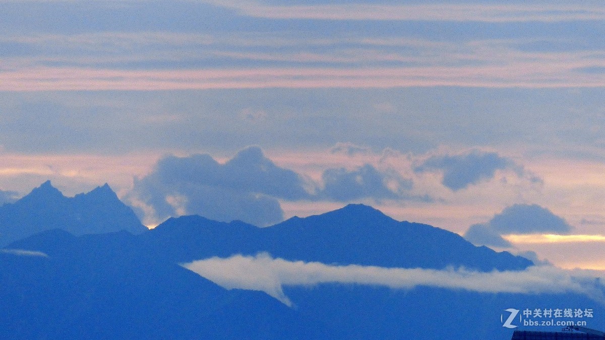 那城那雪山那晚霞