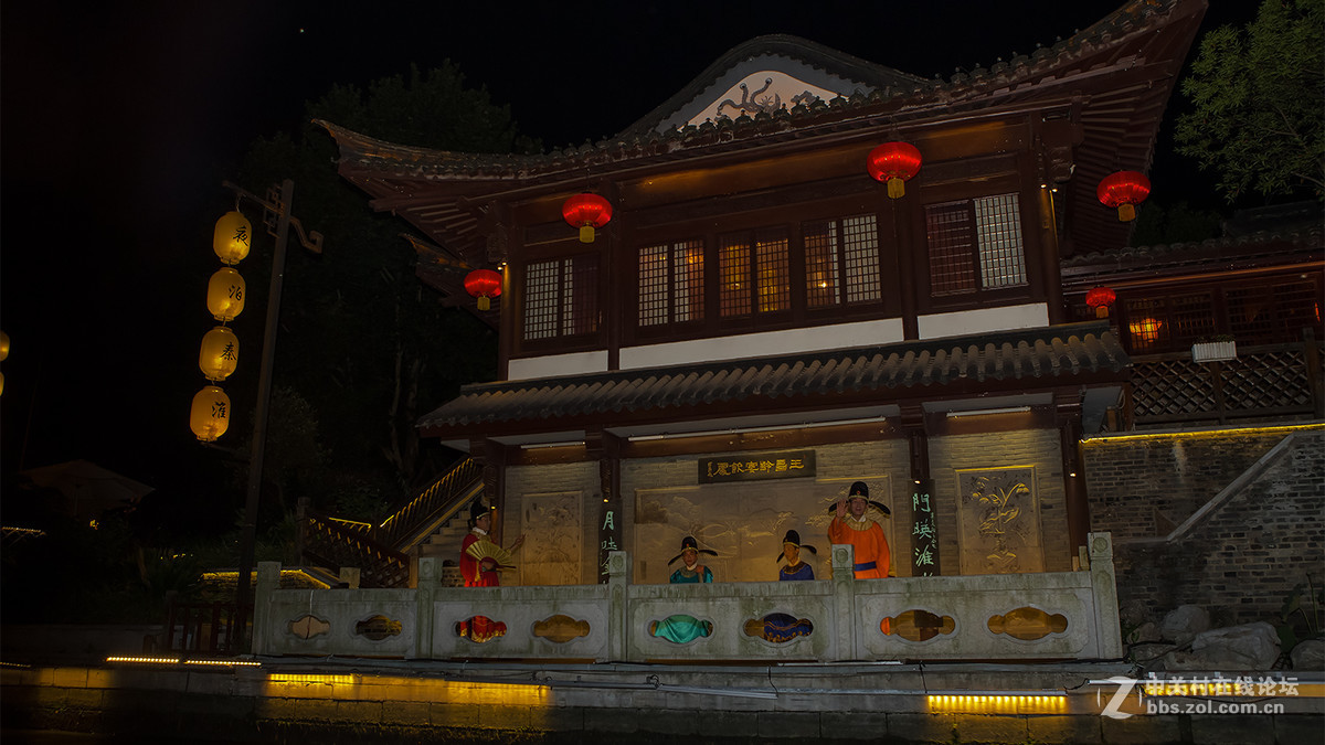 夜读秦淮