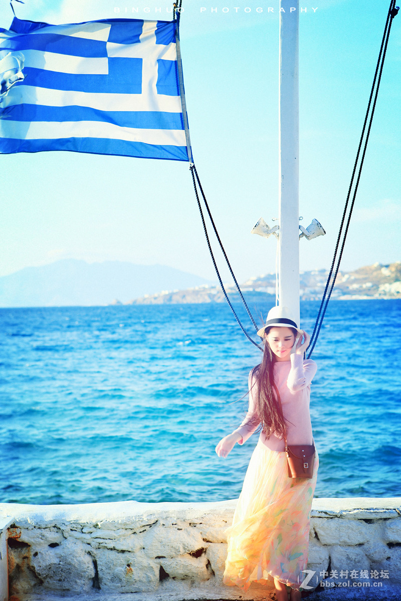 #2015MissChinajoy摄影大赛#Mykonos holiday