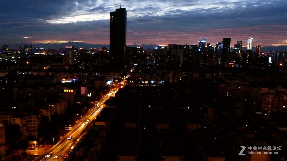 那城那雪山那晚霞