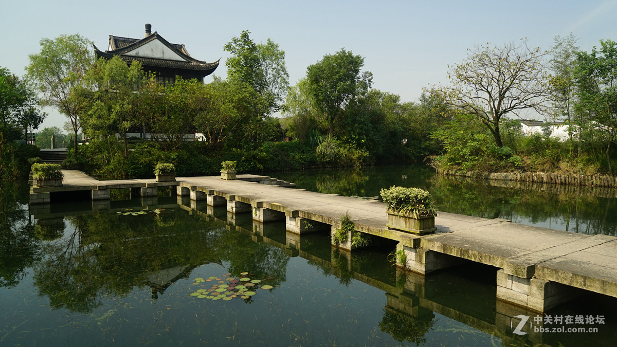 遊逛杭州西溪溼地洪園