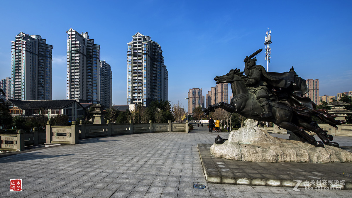 冬拍德阳北公园