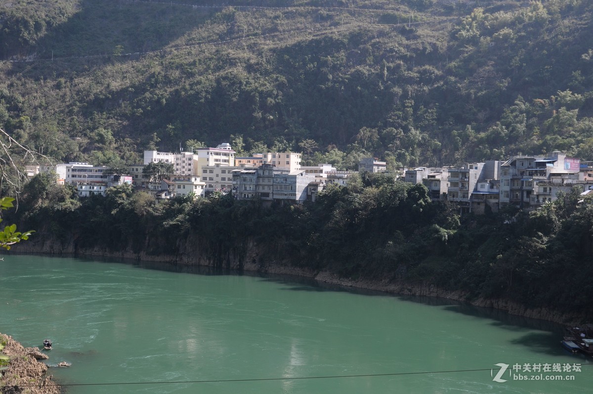 广西都安龙湾红水河风光