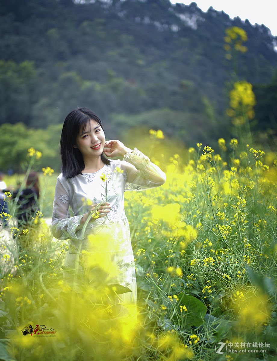 笑靥如花