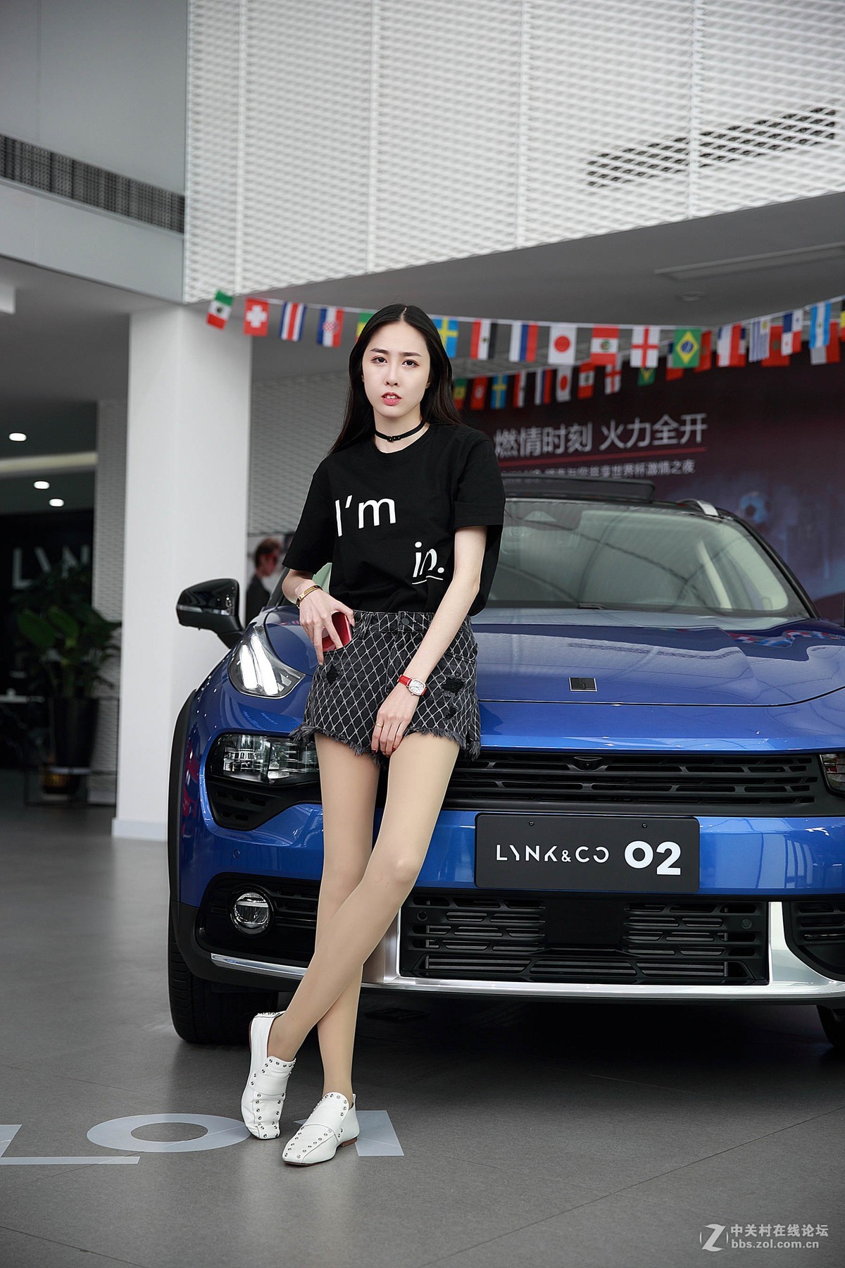 初次拍车模，试试镜头，佳能24-70和适马50。