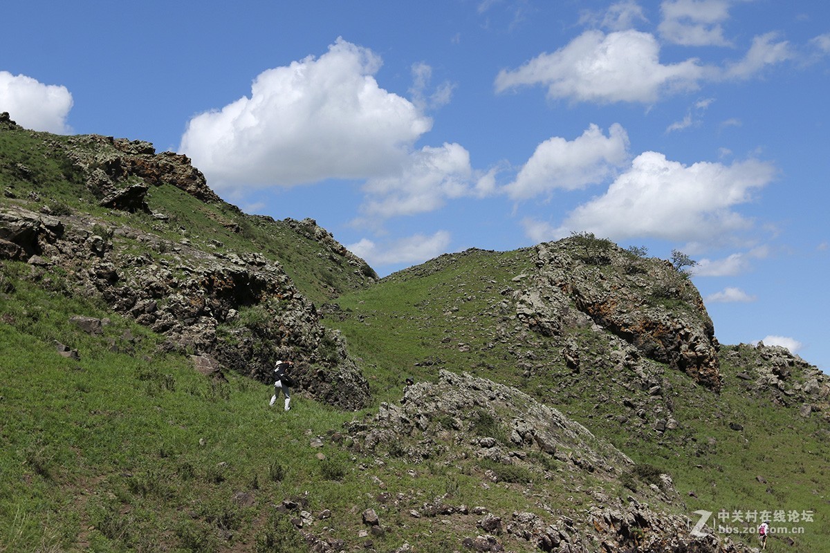 锡林浩特鸽子山风光