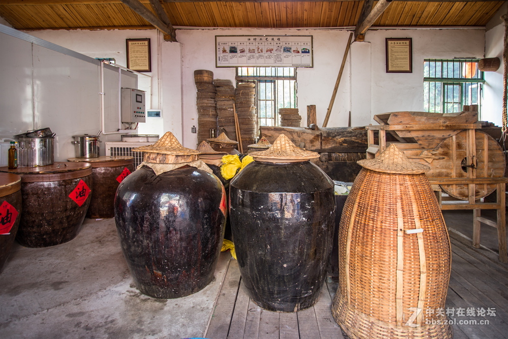 婺源县大潋山老油坊