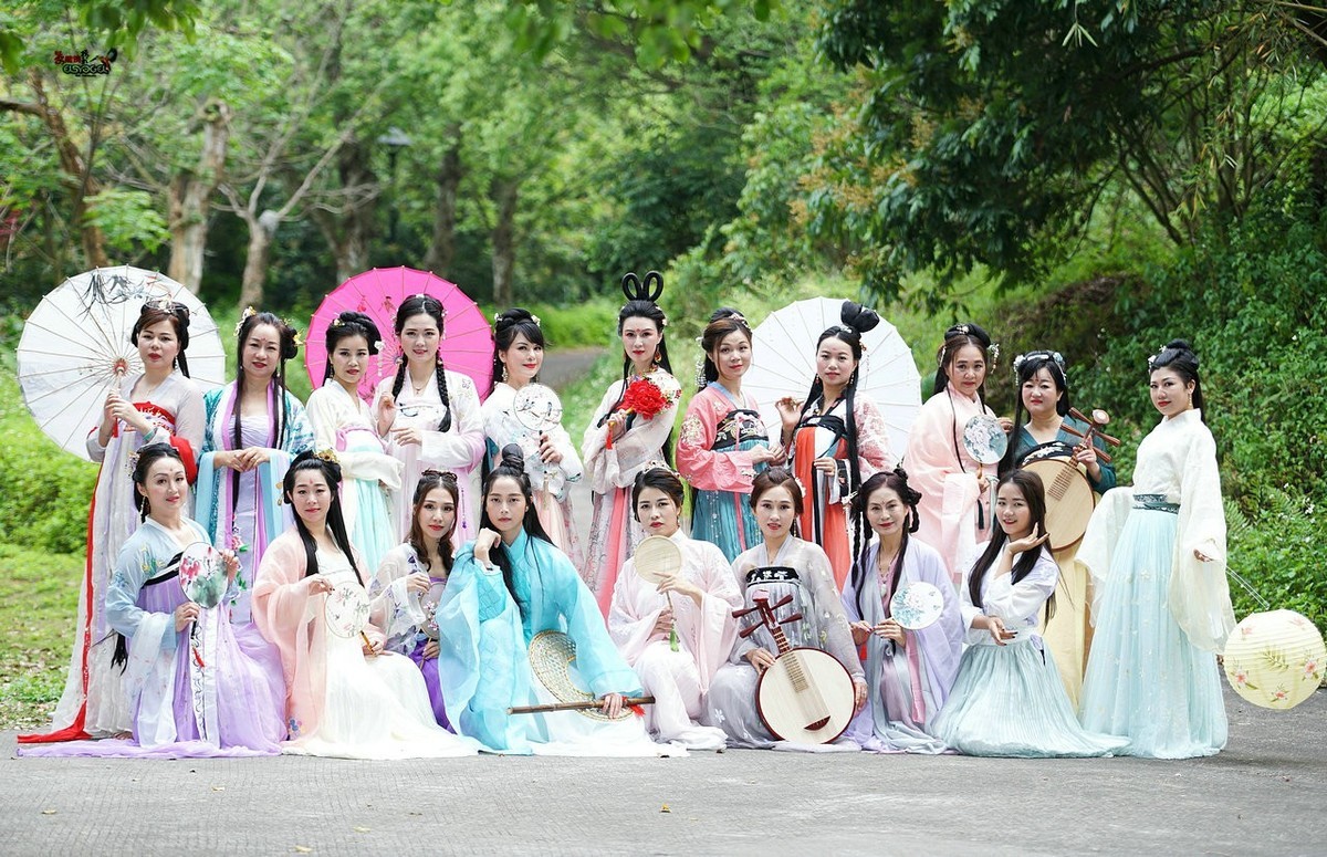 【春季佳人荟活动·古风美女】大合照