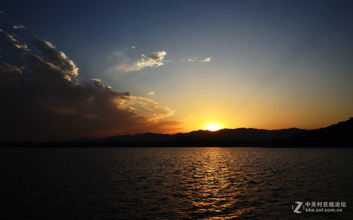 傍晚的昆明湖畔-中关村在线摄影论坛