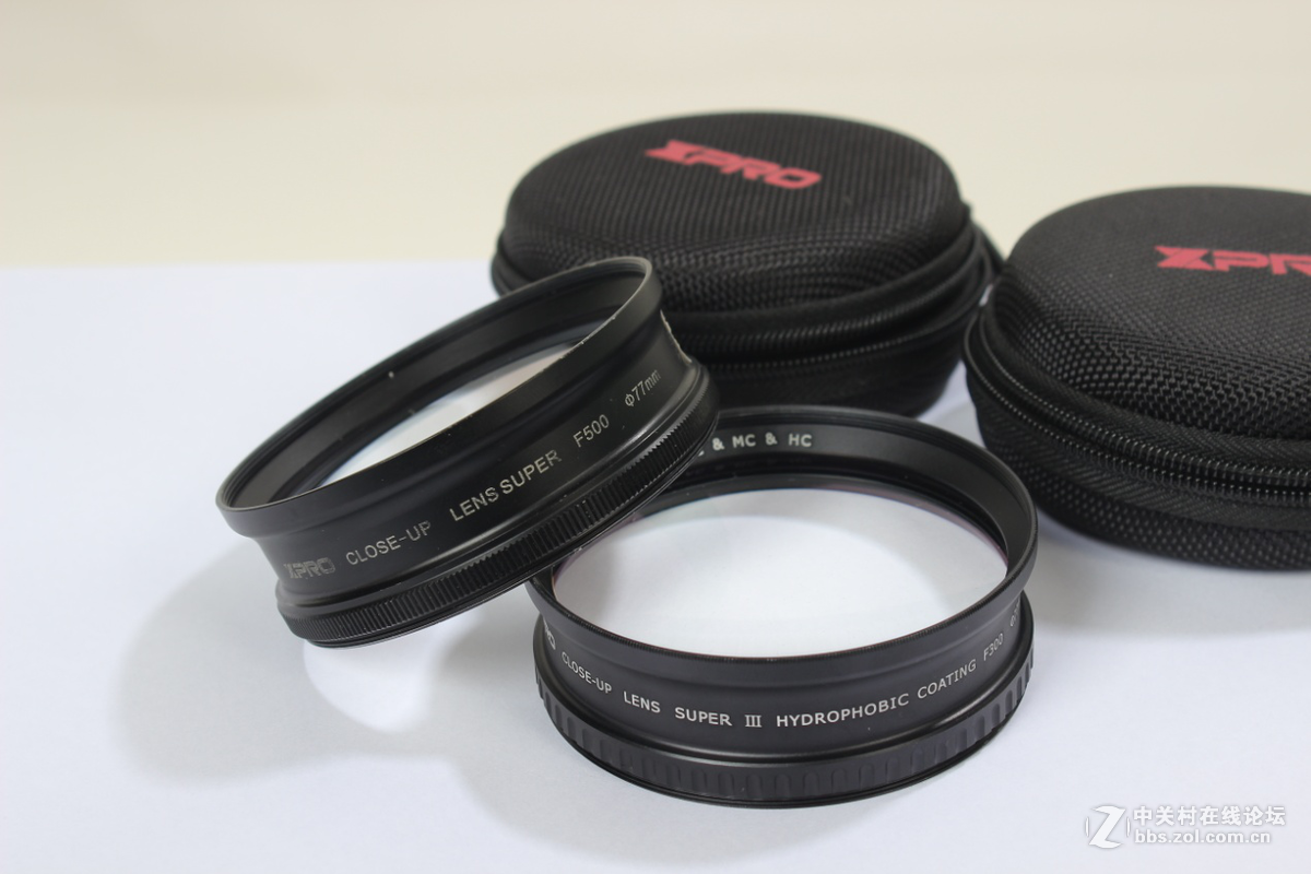 近摄镜在双镜叠加的使用效果