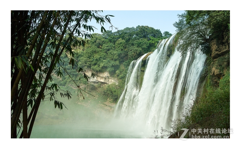 一组贵州瀑布