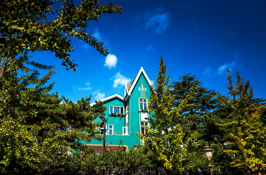 青岛八大关新开放的公主楼