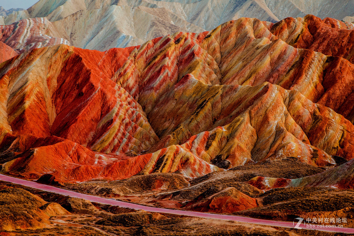 浓墨重彩美丹霞（一）祁连山歌