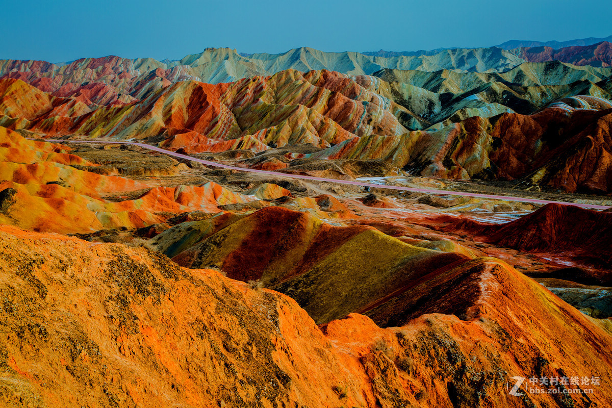 浓墨重彩美丹霞（一）祁连山歌