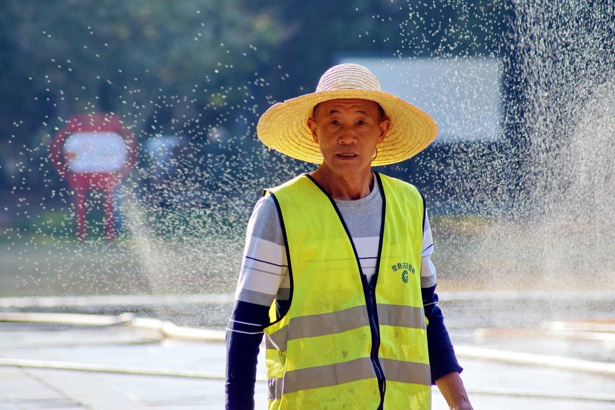 城市美容师——环卫工人-中关村在线摄影论坛