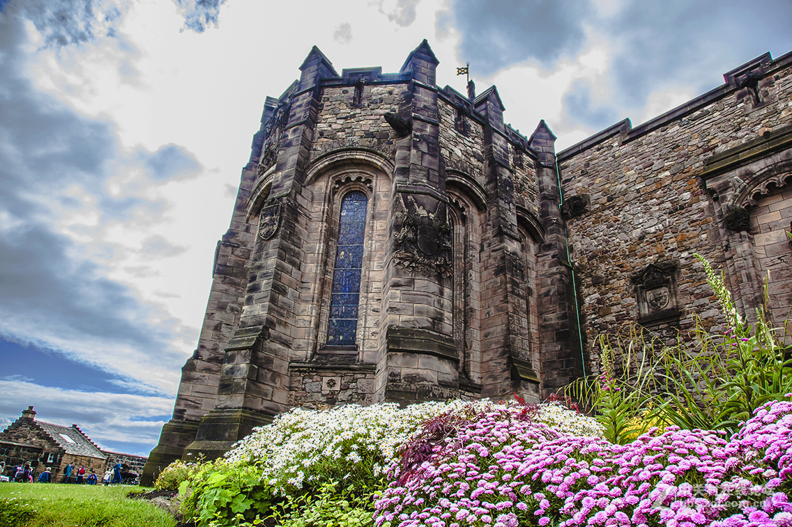 登上爱丁堡城堡