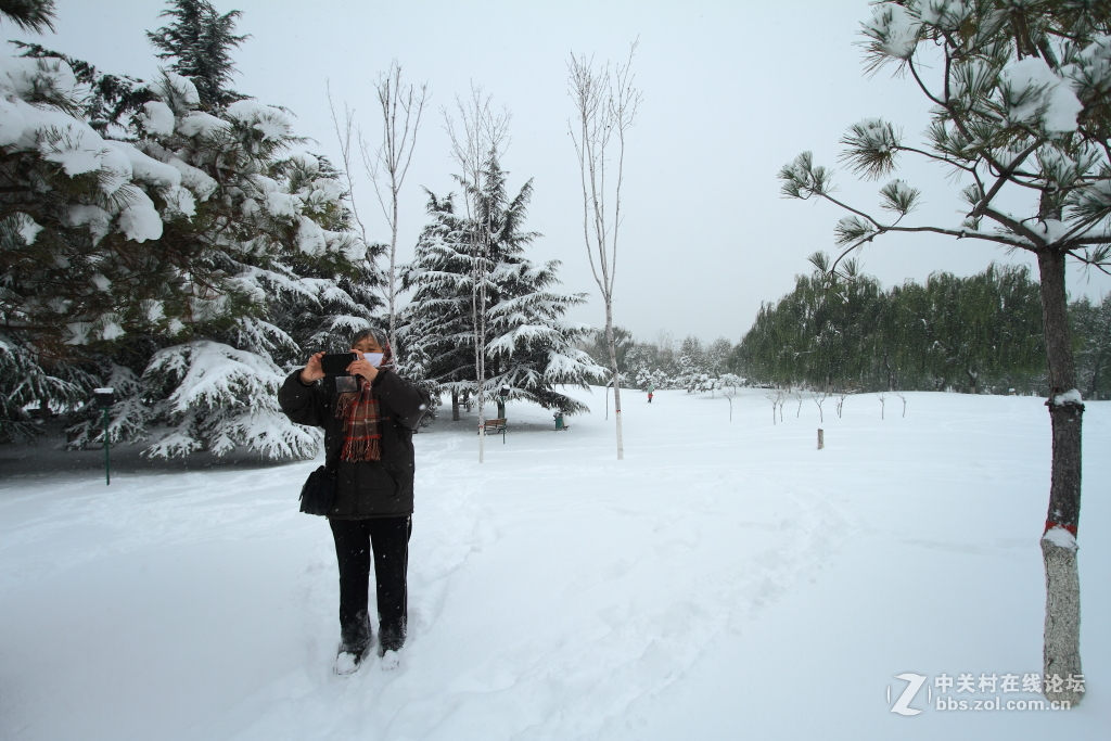 新乡第一场雪……