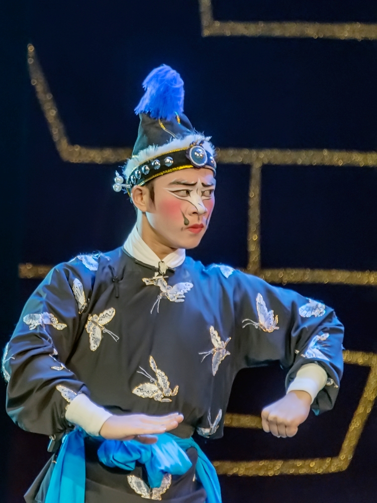 舞台摄影川剧折子戏时迁盗甲