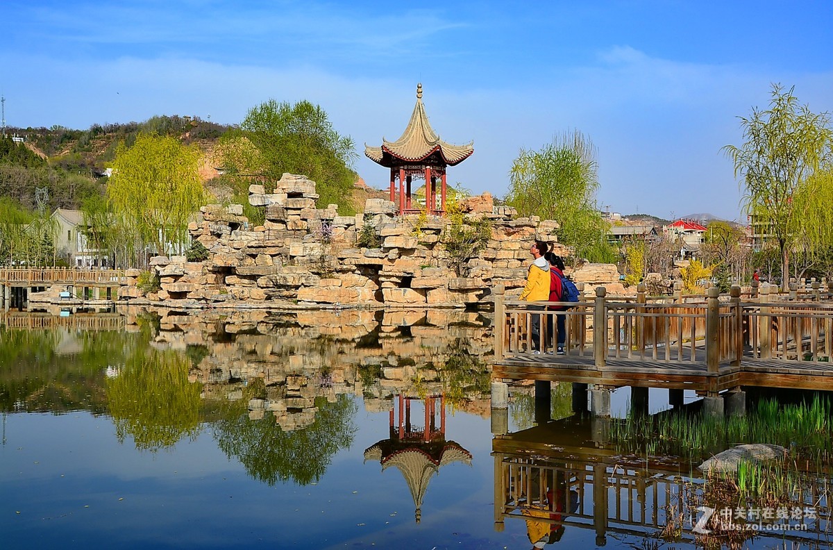仁寿山下的小景