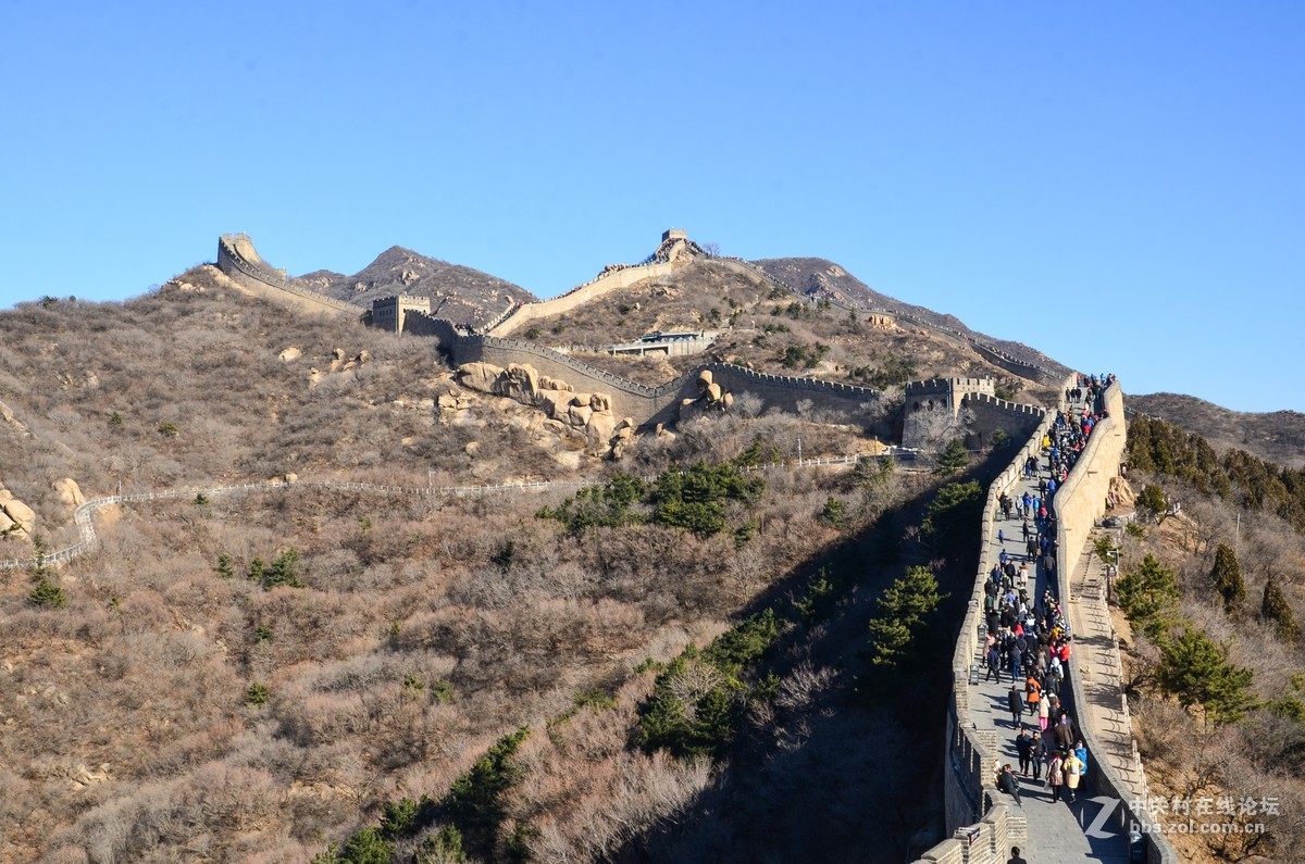 “不到长城非好汉”，冬天浪北京（1）