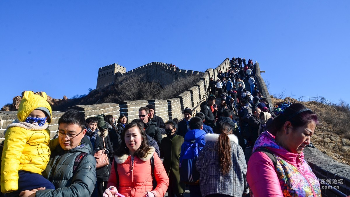 “不到长城非好汉”，冬天浪北京（1）