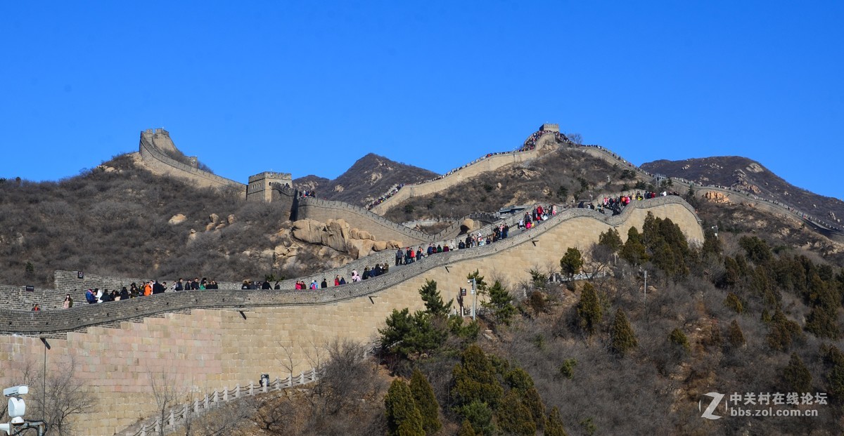“不到长城非好汉”，冬天浪北京（1）